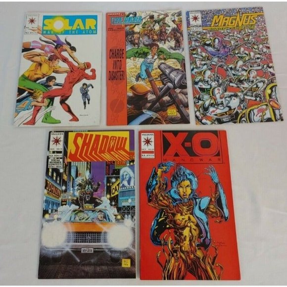 Valiant Comic Book Lot, Solar, Timewalker, Magnus, Shadow, X-O Manowar Mixed Lot - Picture 3 of 10